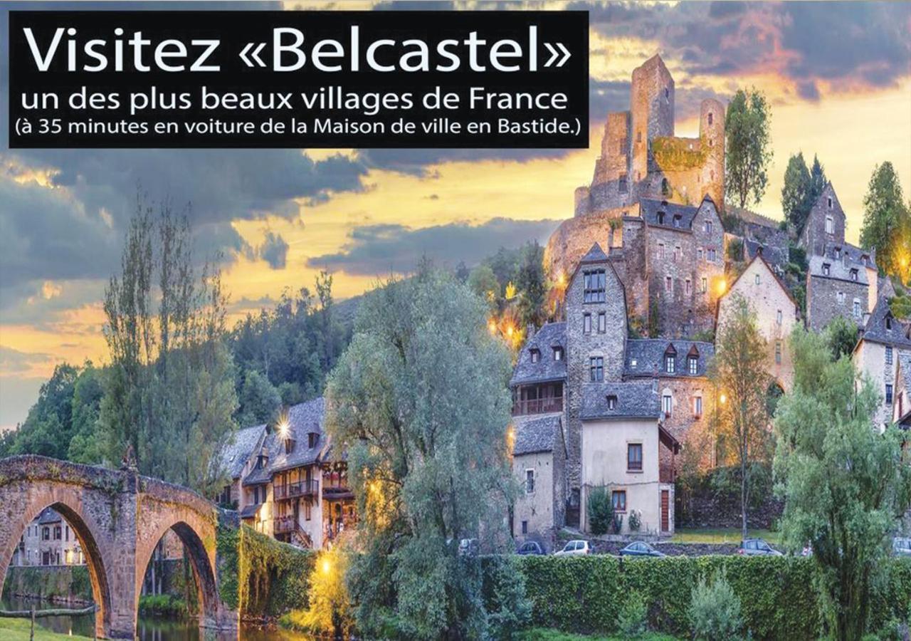 La Maison De Ville Independante My Bastide Classee Villefranche-de-Rouergue Eksteriør billede